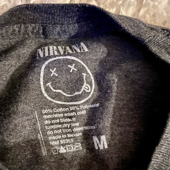 Womens band nirvana tshirt - Picture 3 of 4